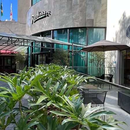 Radisson Oscar Freire Hotel São Paulo Eksteriør billede The patio at the new location